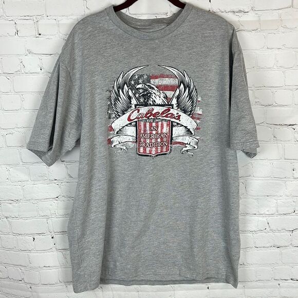 Cabela’s American Tradition T-shirt Size Large - Picture 1 of 5